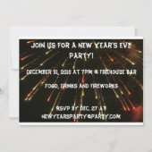 Uitnodiging Eve-partij nieuwjaar (Voorkant)