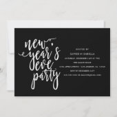 Uitnodiging Eve-partij nieuwjaar (Voorkant)