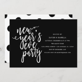 Uitnodiging Eve-partij nieuwjaar