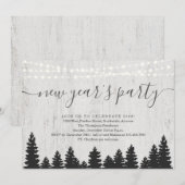 Uitnodiging Eve-partij nieuwjaar | Rijstwinter (Voorkant / Achterkant)