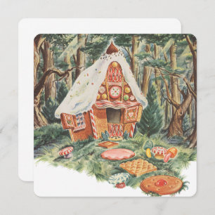  uitnodiging Fairy Tale, Hansel en Gretel
