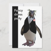 Uitnodiging - fancy kledingpartij (Voorkant)