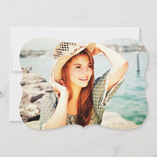 Uitnodiging fancy partij Afstudeerder (Achterkant)