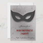 Uitnodiging Fantasy Masquerade feest (Voorkant)