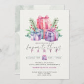 Uitnodiging Favoriete Dingen-feest (Voorkant / Achterkant)