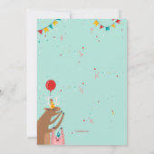 Uitnodiging Feest Beesten (Achterkant)