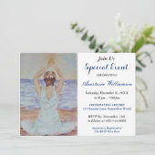 UITNODIGING FEest: TROOST EN SERENITEIT PARTY (Staand voorkant)