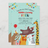 Uitnodiging Feestbeesten (Voorkant / Achterkant)