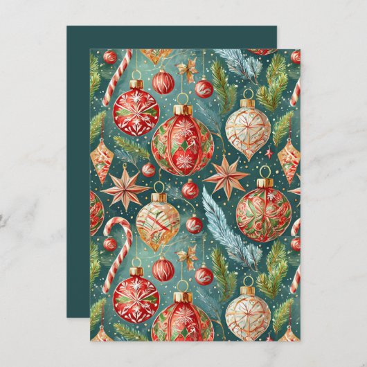 Uitnodiging feestdag (Voorkant / Achterkant)