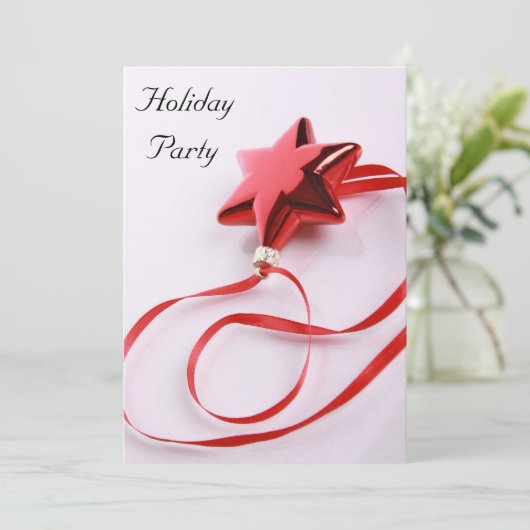 Uitnodiging feestdag (Staand voorkant)