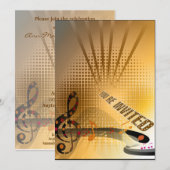 Uitnodiging feestdag (Voorkant / Achterkant)