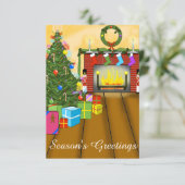 Uitnodiging feestdag () (Staand voorkant)