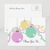 Uitnodiging feestdag (Voorkant / Achterkant)