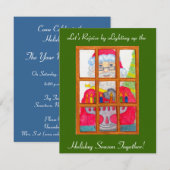 Uitnodiging feestdag (Voorkant / Achterkant)