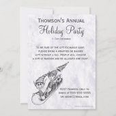 Uitnodiging feestdag - Crazy Elf Sled Ride (Achterkant)