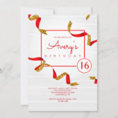 Uitnodiging feestdag feestdag (Voorkant)