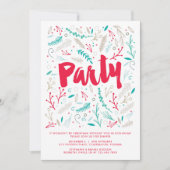 Uitnodiging feestdag feestdag voor feestdagen (Voorkant)