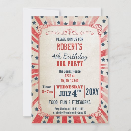 Uitnodiging feestdag in Rustige herdenking (Voorkant)