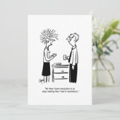 Uitnodiging feestdag - Kerstmis, nieuwe jaren (Staand voorkant)