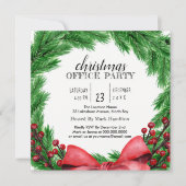 Uitnodiging feestdag met kerstmis (Voorkant)