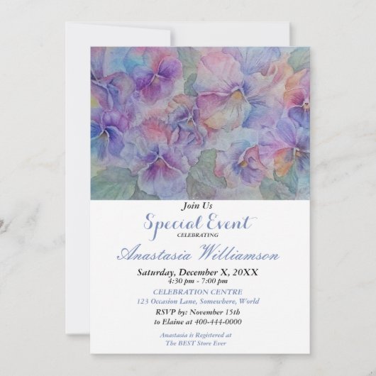 UITNODIGING FEestELIJK SAMENKOMEN TER GELEGENHEID (Voorkant)