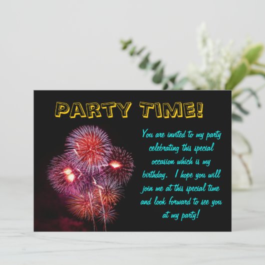 Uitnodiging feestelijke feestdagen (Staand voorkant)