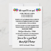 Uitnodiging Feestje (Achterkant)