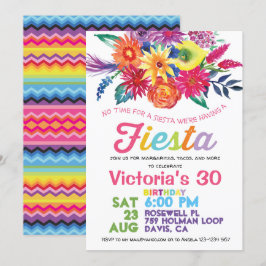 Uitnodiging Fiesta BIRTHDAY-partij