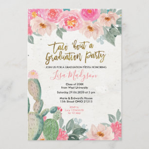 Uitnodiging Fiesta Graduation Party