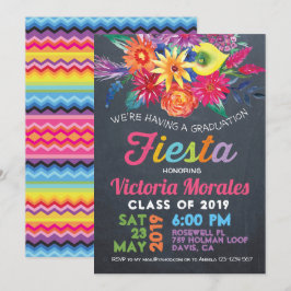 Uitnodiging Fiesta Graduation Party