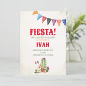 UITNODIGING FIESTA MEXICANA (Staand voorkant)