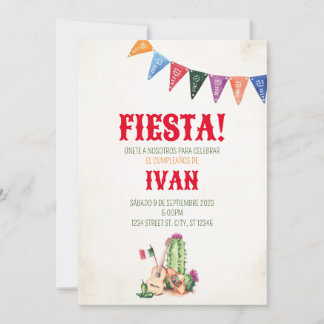 UITNODIGING FIESTA MEXICANA