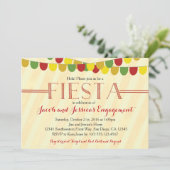 Uitnodiging Fiesta-partij (Staand voorkant)