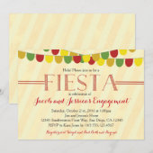 Uitnodiging Fiesta-partij (Voorkant / Achterkant)