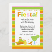 Uitnodiging Fiesta-partij (Voorkant / Achterkant)