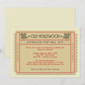 Uitnodiging filmkaartenuitreiking (Voorkant / Achterkant)