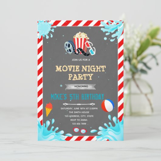 Uitnodiging filmpool (Staand voorkant)