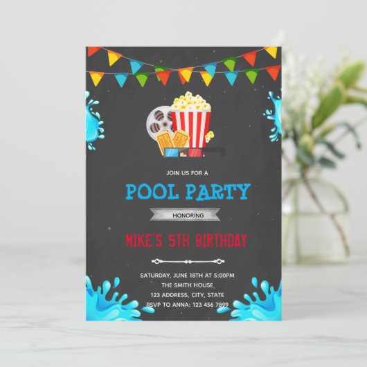 Uitnodiging filmpool (Staand voorkant)