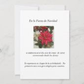Uitnodiging fista de Navidad (Achterkant)