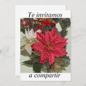 Uitnodiging fista de Navidad (Voorkant / Achterkant)