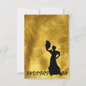 Uitnodiging Flamenco (Voorkant)