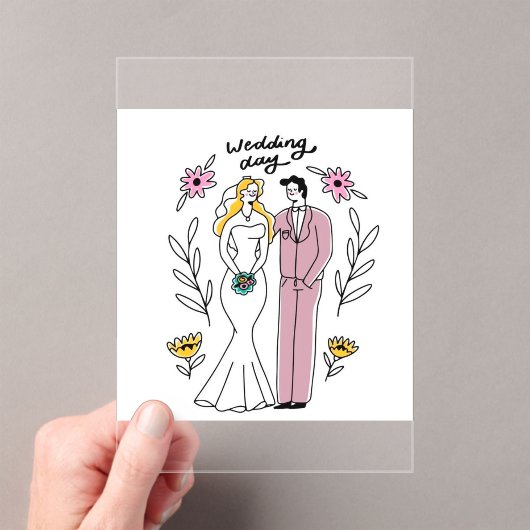 Uitnodiging Floral Bliss Jubileum - Whimsical (Insitu (Draagbaar))