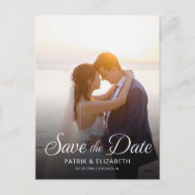 UITNODIGING FOTO Bruiloft Save The Date