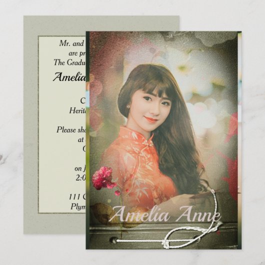 Uitnodiging fotograaf (Voorkant / Achterkant)