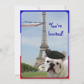 Uitnodiging Franse Bulldog (Voorkant)