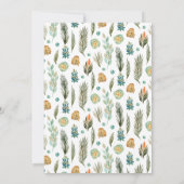 Uitnodiging Friendsgiving Thanksgiving Feest (Achterkant)