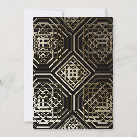 Uitnodiging Gala Party (Achterkant)