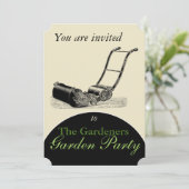 Uitnodiging  gazonpartij (Staand voorkant)
