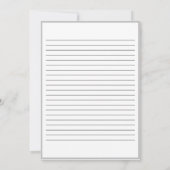 Uitnodiging gelukkige verjaardag voor kinderen (Achterkant)