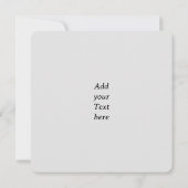 Uitnodiging Geslacht Onthullen Partij Eenvoudige a (Achterkant)